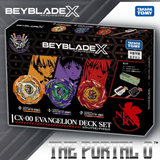 Takara Tomy Beyblade X CX-00 Evangelion Deck Set
