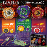 Takara Tomy Beyblade X CX-00 Evangelion Deck Set