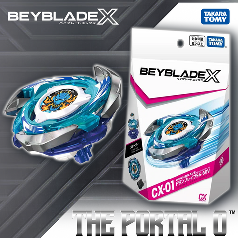 Takara Tomy Beyblade X CX-01 DranBrave S6-60V