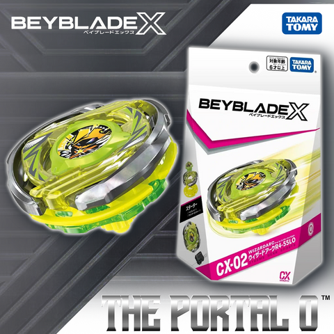 Takara Tomy Beyblade X CX-02 WizardArc R4-55LO