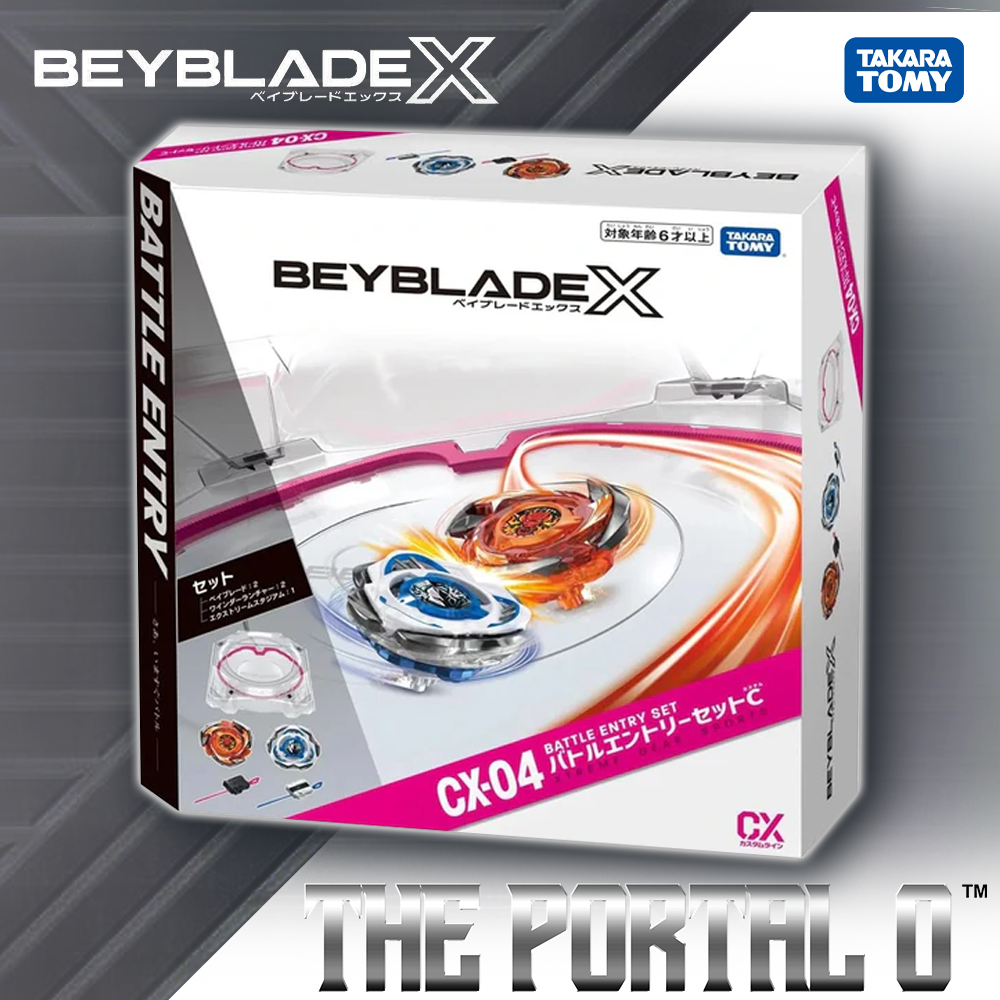 Takara Tomy Beyblade X CX-04 Battle Entry Set – ThePortal0 Beyradise Takara Tomy Beyblade X CX-04 Battle Entry Set – ThePortal0 Beyradise