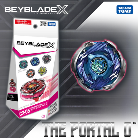 Takara Tomy Beyblade X CX-05 Fullset Vol 5 HellsReaper T4-70K Takara Tomy Beyblade X CX-05 Fullset Vol 5 HellsReaper T4-70K
