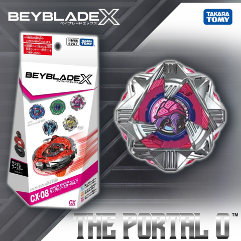 Takara Tomy Beyblade X CX-08 FullSet Vol.7 Cerberus Flame W5-80WB Takara Tomy Beyblade X CX-08 FullSet Vol.7 Cerberus Flame W5-80WB