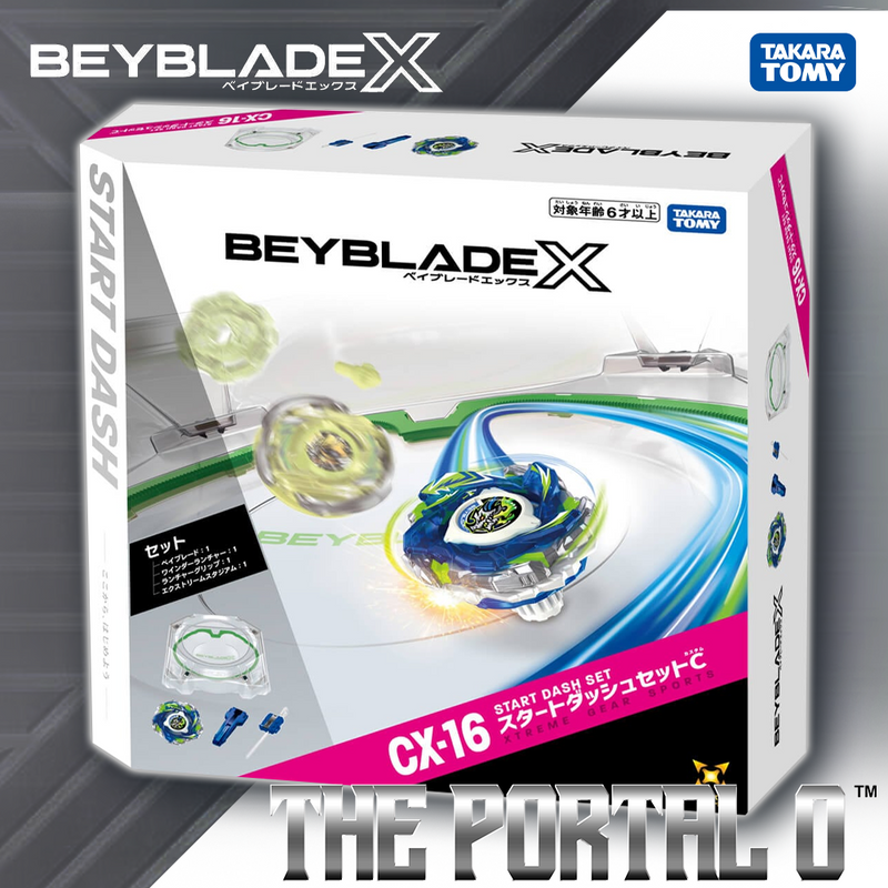 Takara Tomy Beyblade X CX-16 Start Dash Set C