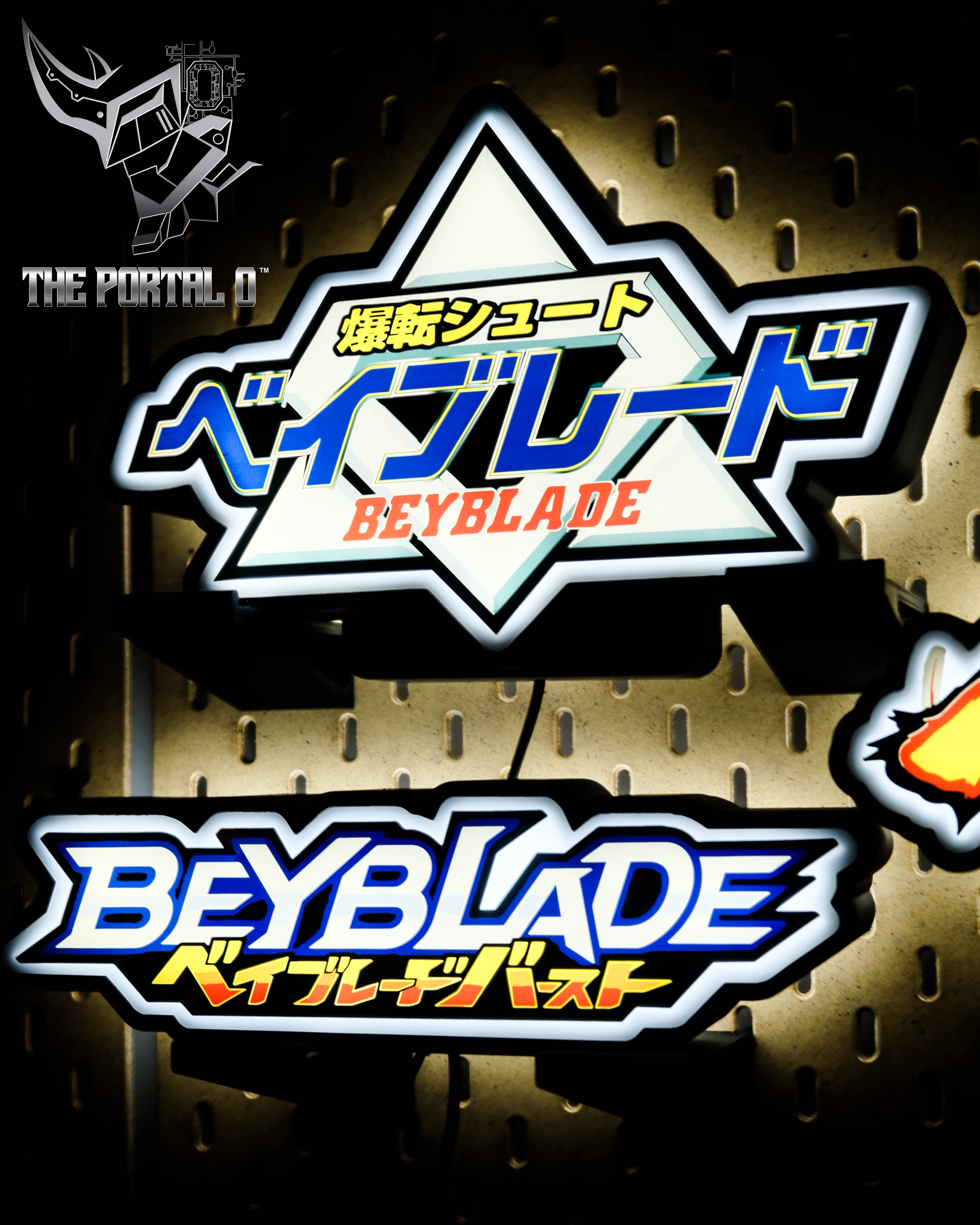 Beyblade Logo Light Box Collection