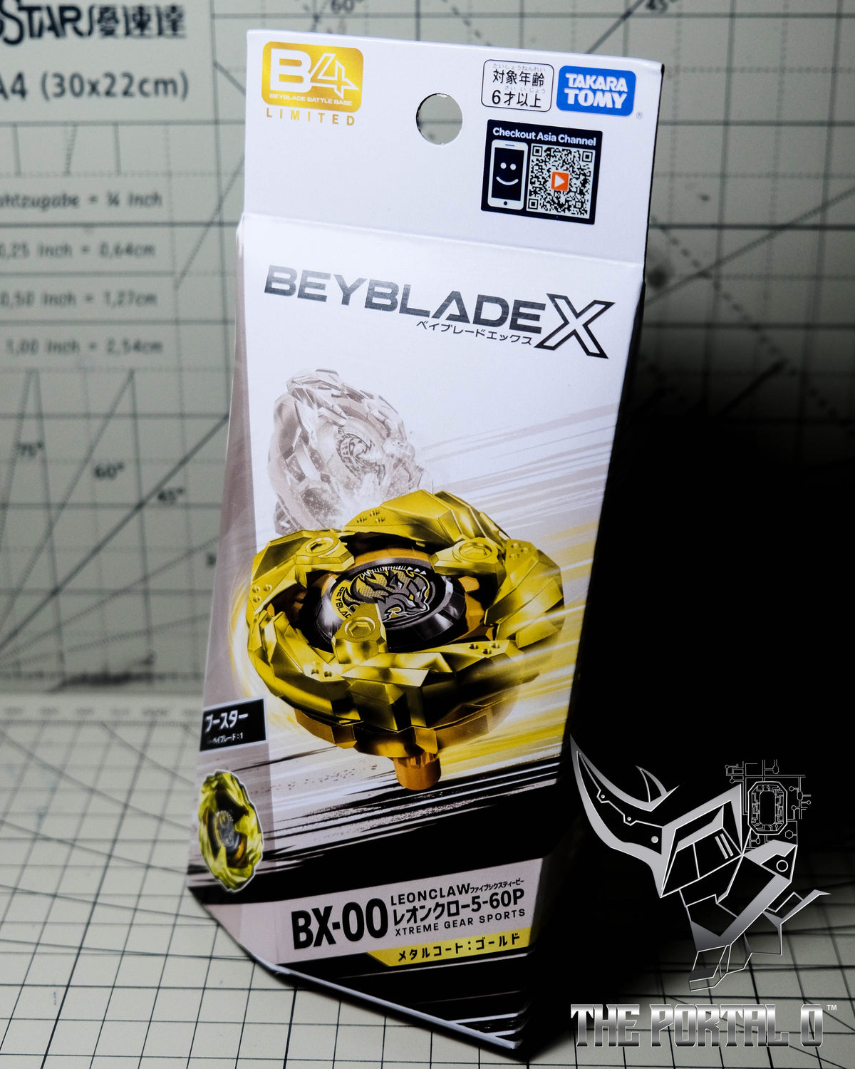 Limited Edition Takara Tomy Beyblade X BX-00 Gold Leone Claw 5-60P