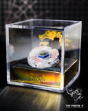 Beyblade Metal Fusion Gold-Silver Emblem Display Case Collection