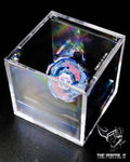 Beyblade Metal Fusion Gold-Silver Emblem Display Case Collection