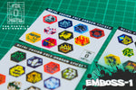 Metal Fusion Epic Facebolt Sticker Collection