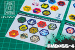 Metal Fusion Epic Facebolt Sticker Collection