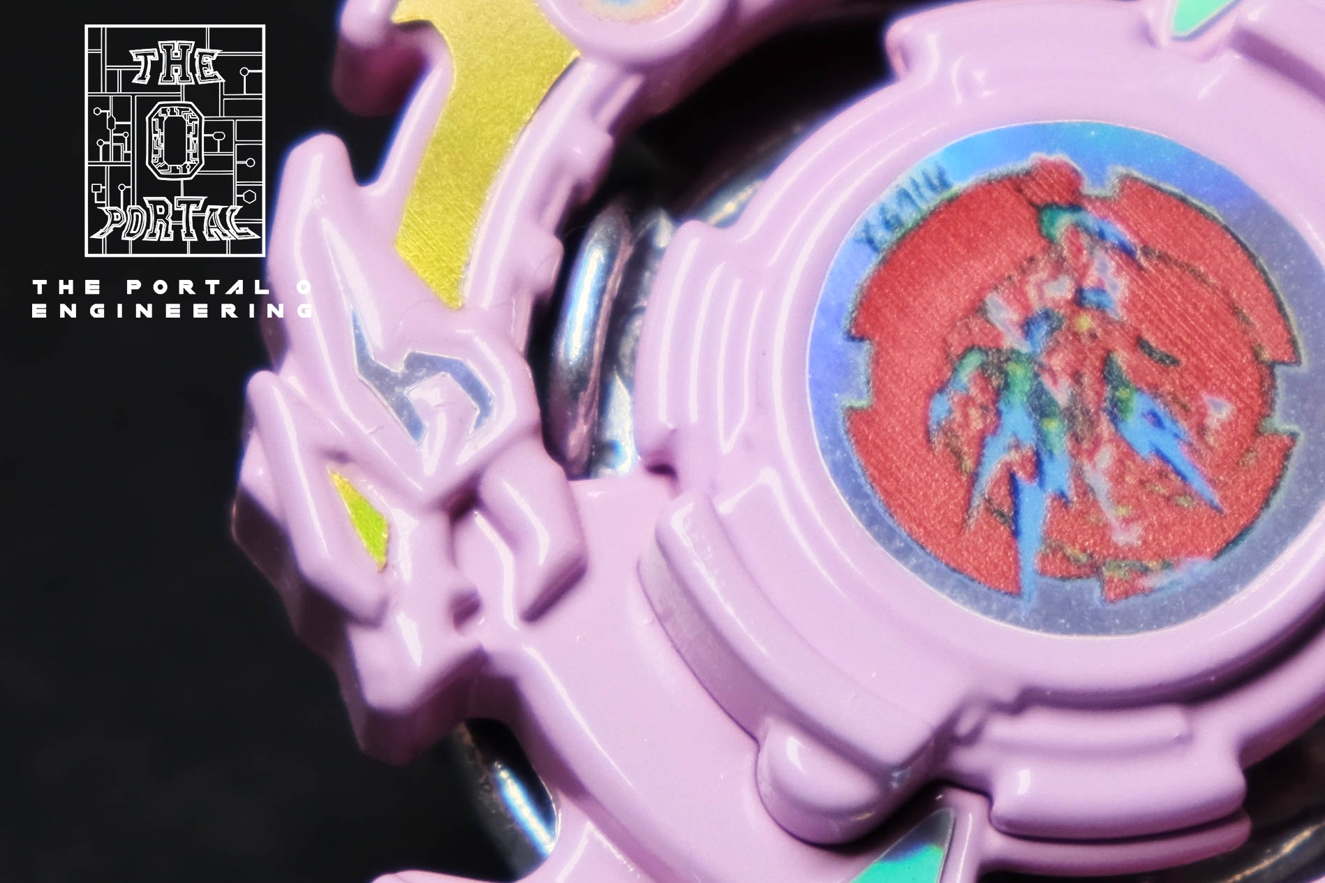 Pink Galux Driger V w/ Holographic Sticker