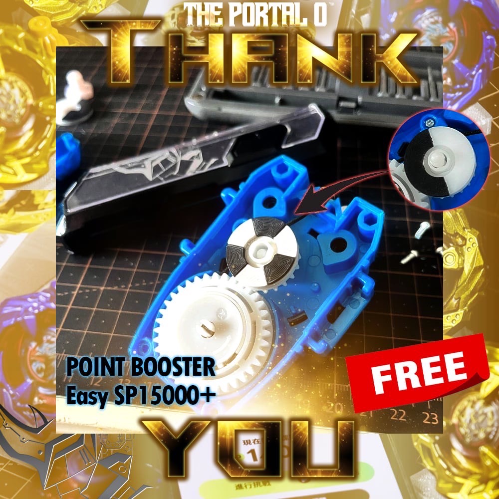 CUSTOM Beyblade X App Point Booster – ThePortal0 Beyradise