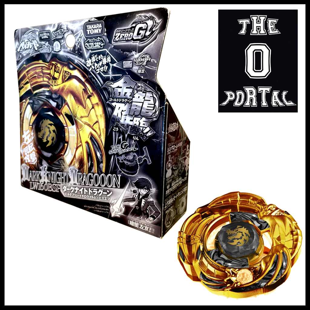 TAKARA TOMY Beyblade Dark Knight Dragooon LW160BSF Zero-G TAKARA TOMY Beyblade Dark Knight Dragooon LW160BSF Zero-G