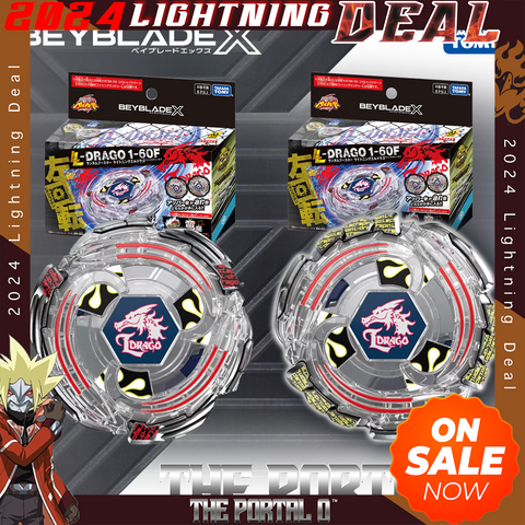 Lightning DEAL! TAKARA TOMY Beyblade X BXG-07 Lightning L Drago 1-60F Complete SET