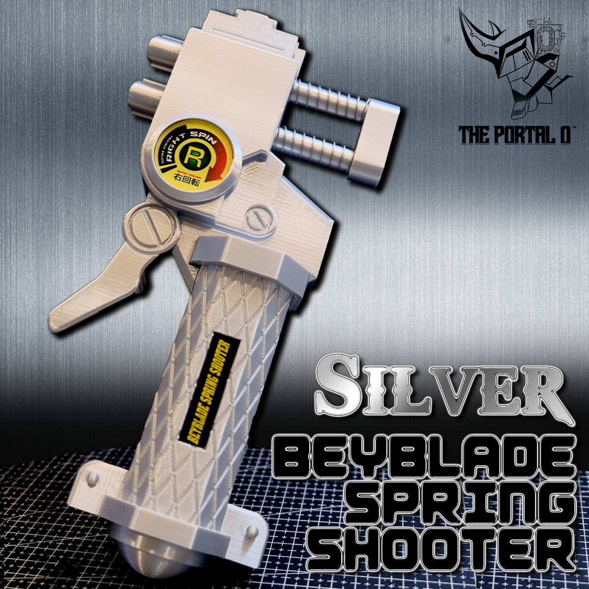 Spring Shooter Machine Silver Limited Bakuten Shoot GIANT Beyblade Spring Shooter X Edition ...