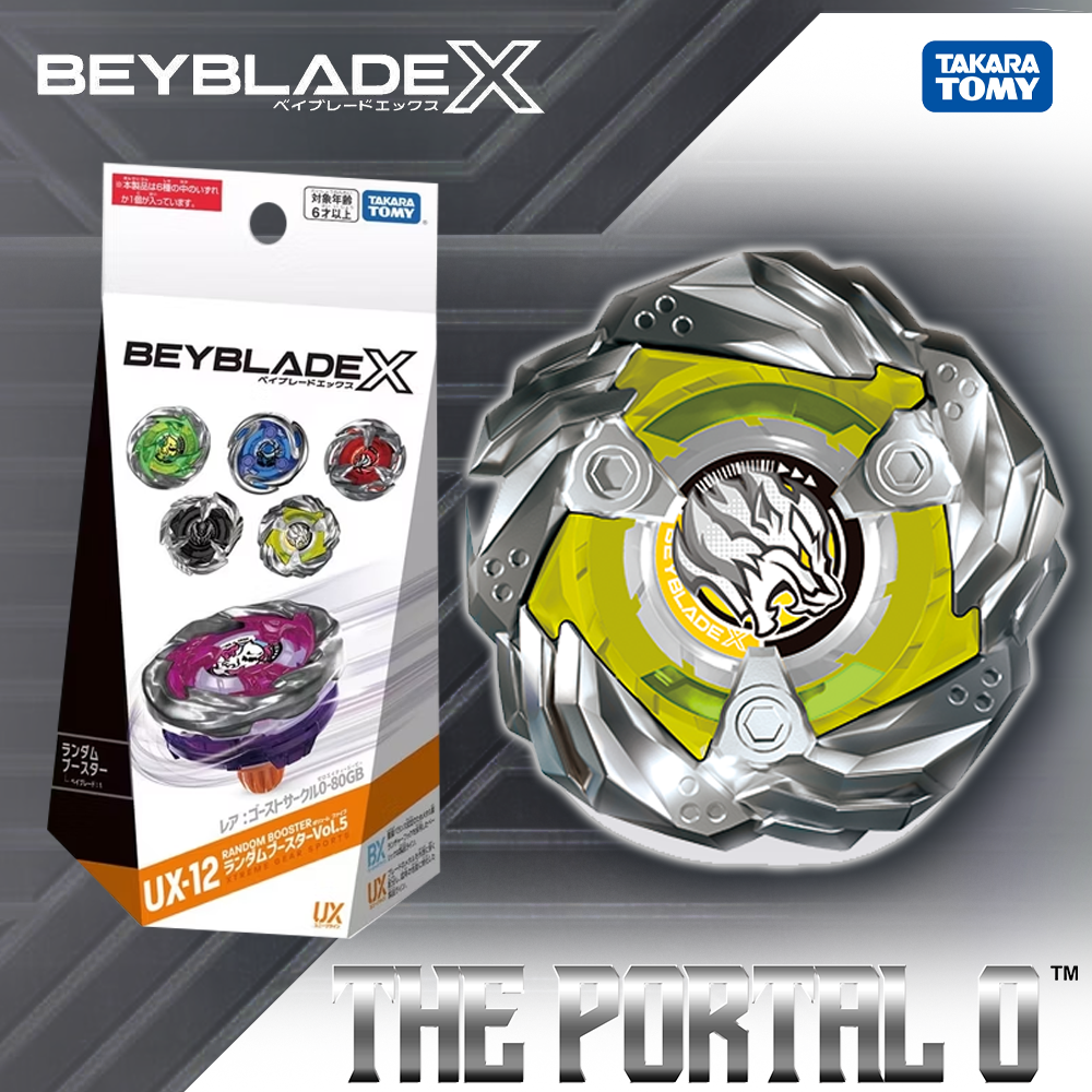 Takara Tomy Beyblade UX-12 RB Vol.5 Ft. Ghost Circle 0-80GB