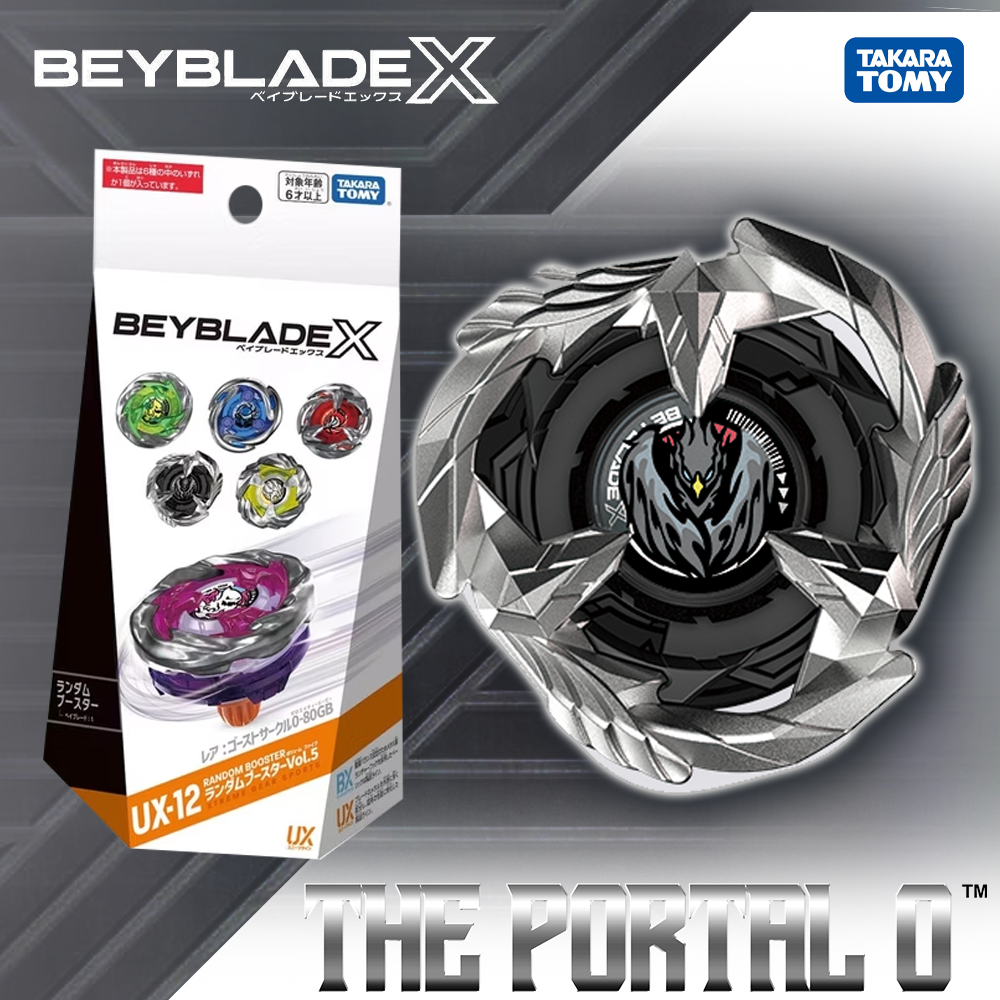 Takara Tomy Beyblade UX-12 RB Vol.5 Ft. Ghost Circle 0-80GB