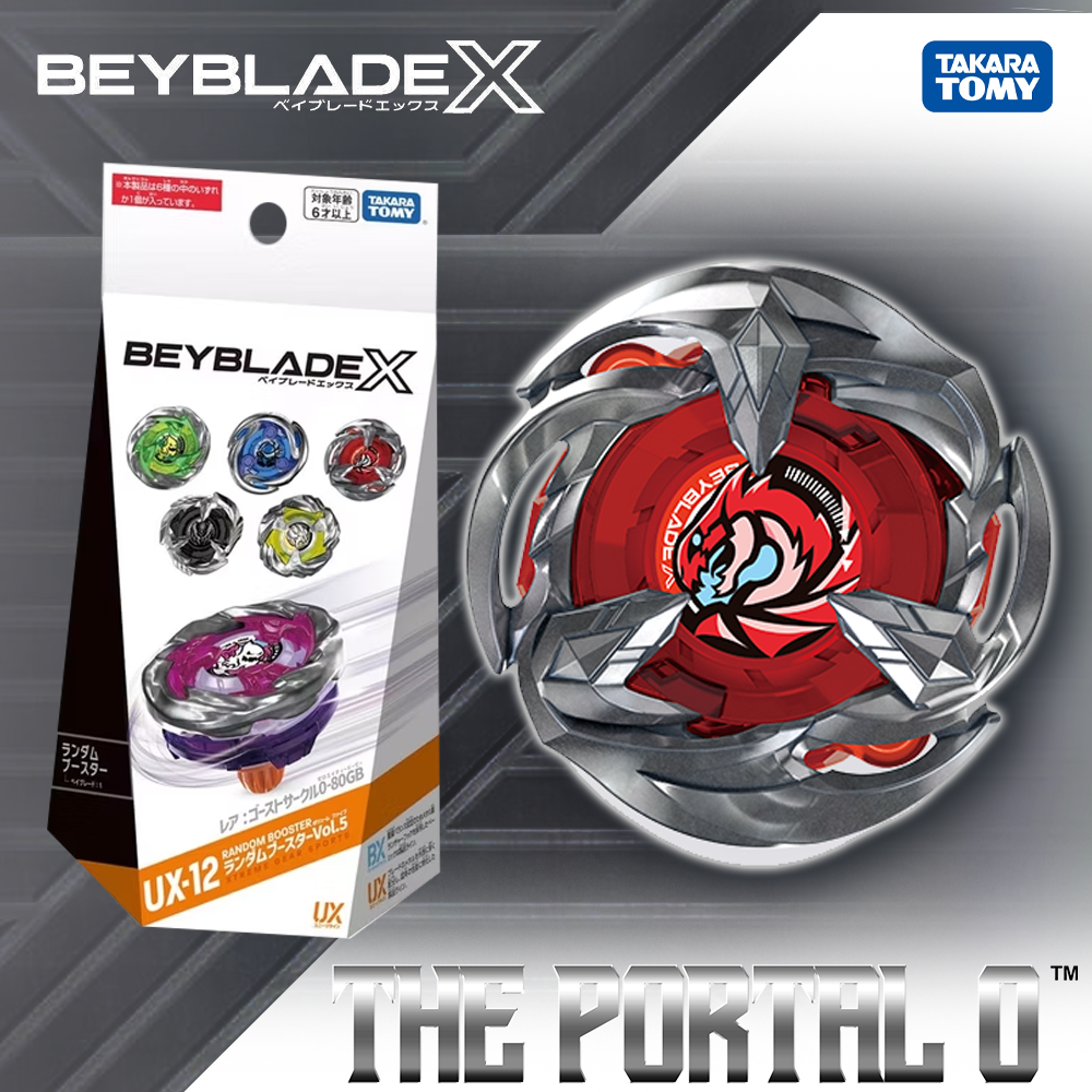 Takara Tomy Beyblade UX-12 RB Vol.5 Ft. Ghost Circle 0-80GB