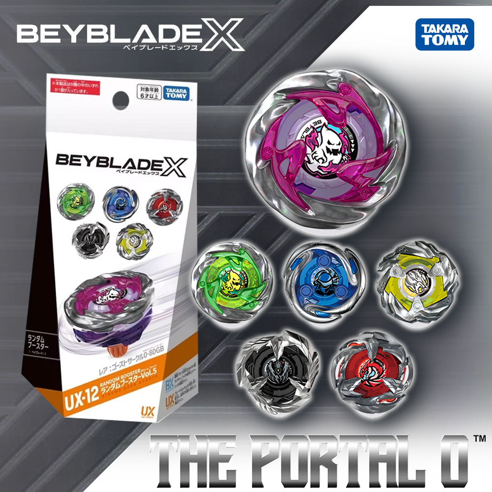 Takara Tomy Beyblade UX-12 RB Vol.5 Ft. Ghost Circle 0-80GB