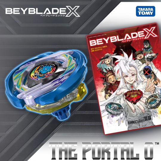 PRE-ORDER BEYBLADE X Vol.3 Full Color Edition w/ Dranark S2-70K Metal Coat Blue