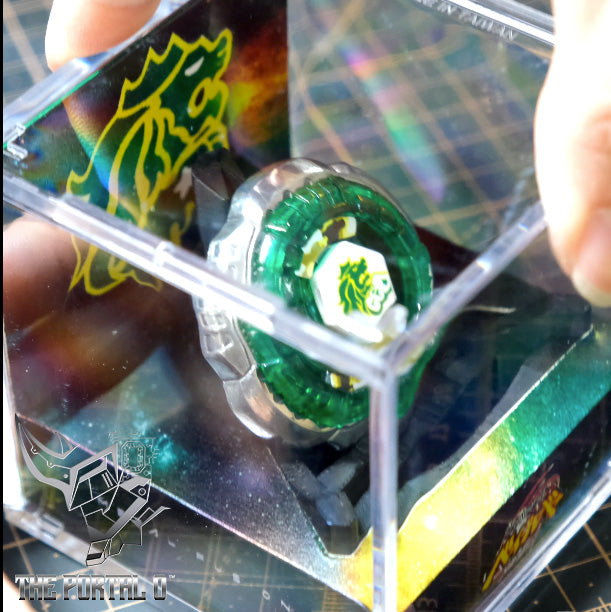 Beyblade Metal Fusion Emblem Display Case Collection