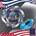 USA!! Takara Tomy Beyblade X BX-34 Cobalt Dragoon 2-60C