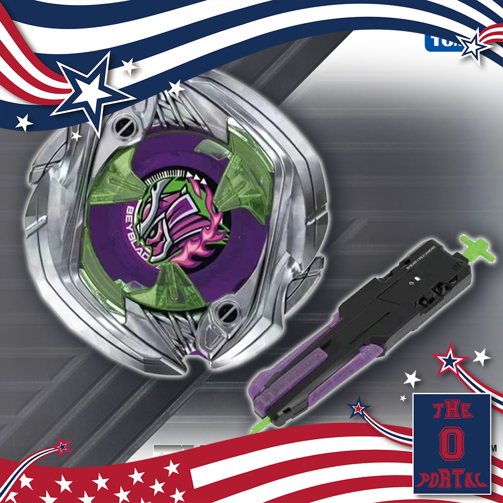 USA!! Takara Tomy Beyblade X UX-09 Samurai Saber 2-70L