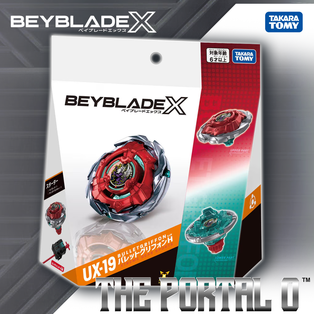 Takara Tomy Beyblade X UX-19 Rocket Bullet Griffon H
