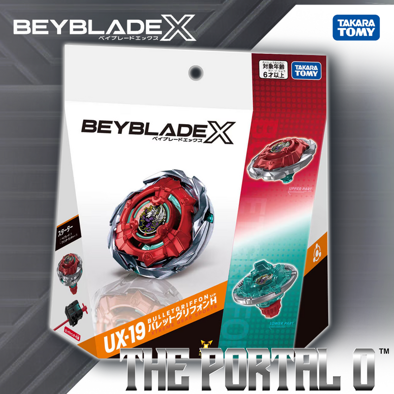 Takara Tomy Beyblade X UX-19 Rocket Bullet Griffon H