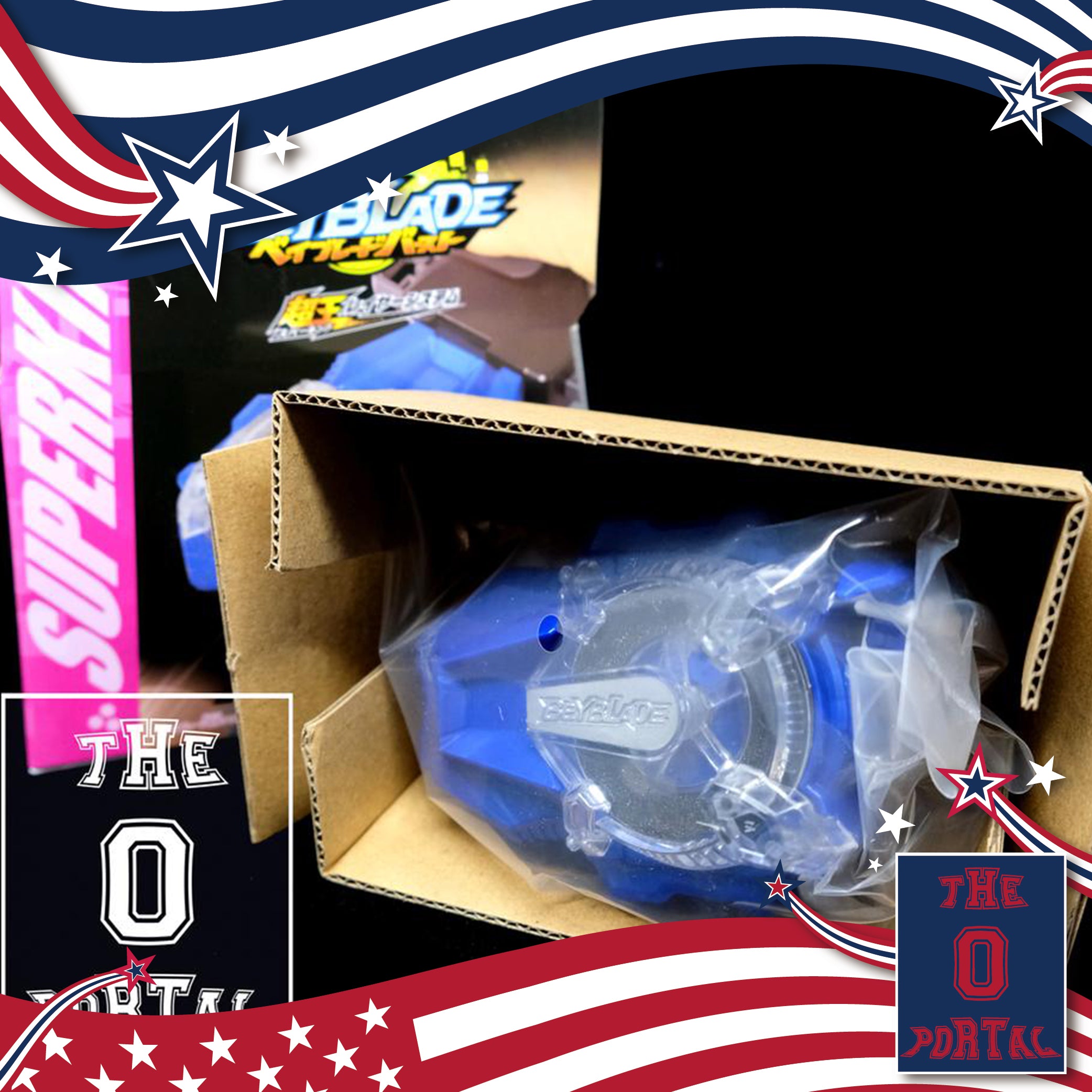 USA!! TAKARA TOMY Beyblade BURST SuperKing B-166 Left Sparking BeyLauncher