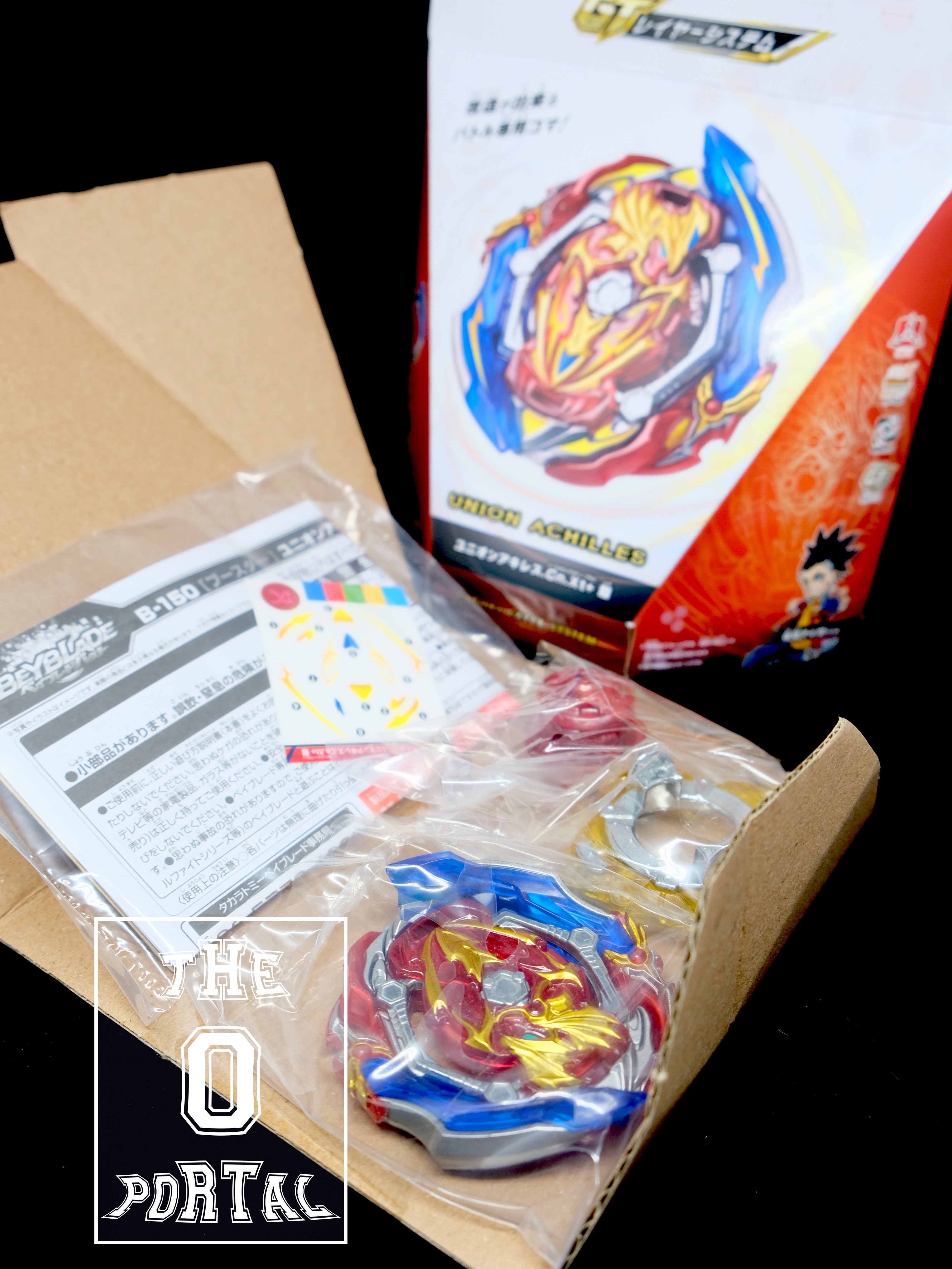 TAKARA TOMY Beyblade BURST GT B-150 Union Achilles Convert Xtend+ Retsu Booster