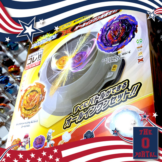 USA!! TAKARA TOMY Beyblade BURST DB B-190 All in One Battle Set