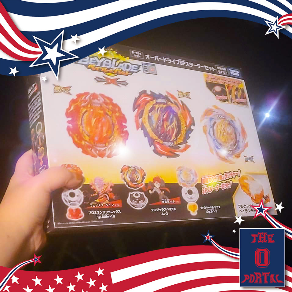 USA!! TAKARA TOMY Beyblade BURST DB B-191 Special Overdrive Starter Set