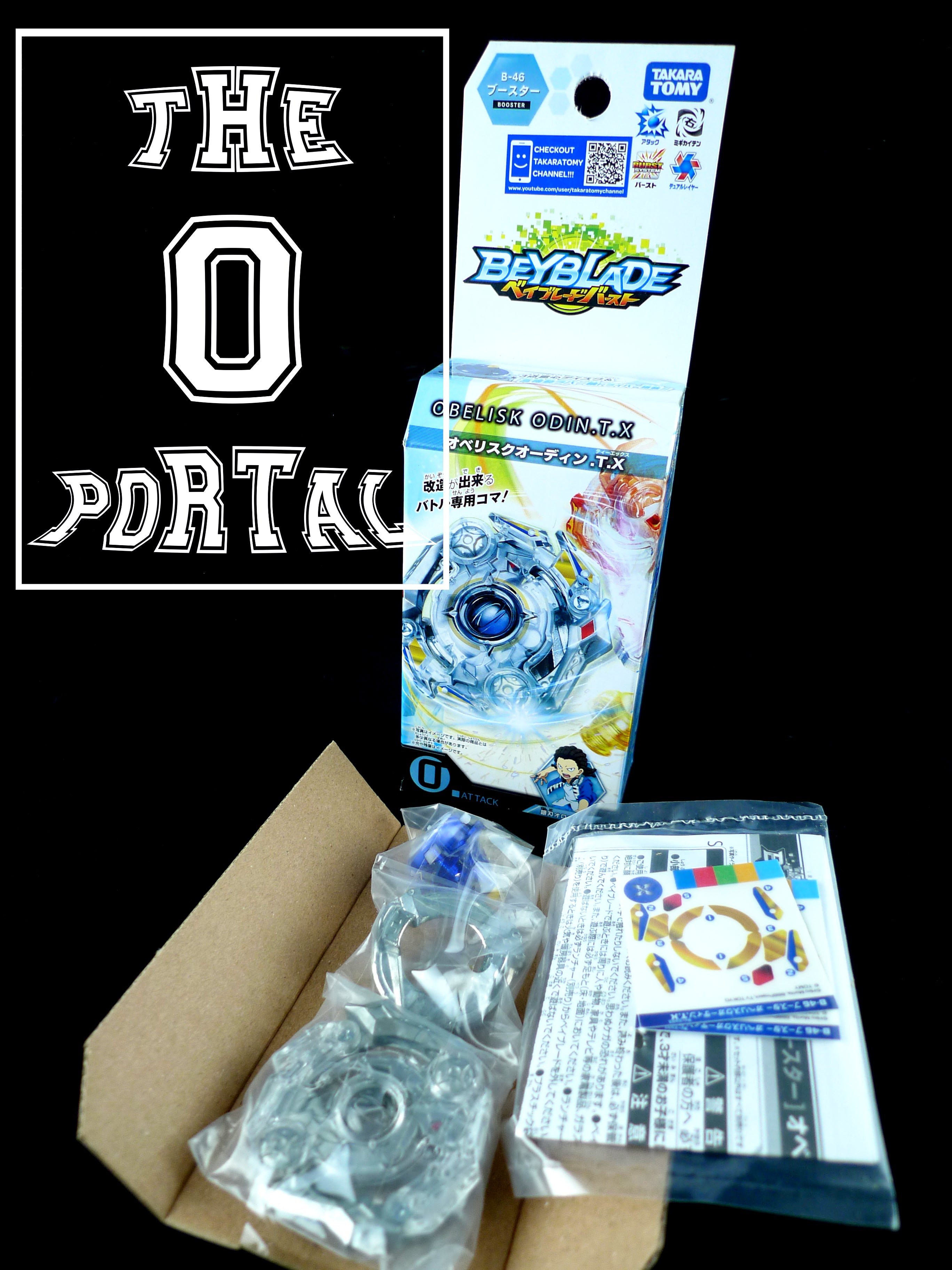 TAKARA TOMY Beyblade BURST B46 Booster Obelisk Odin Triple Xtreme