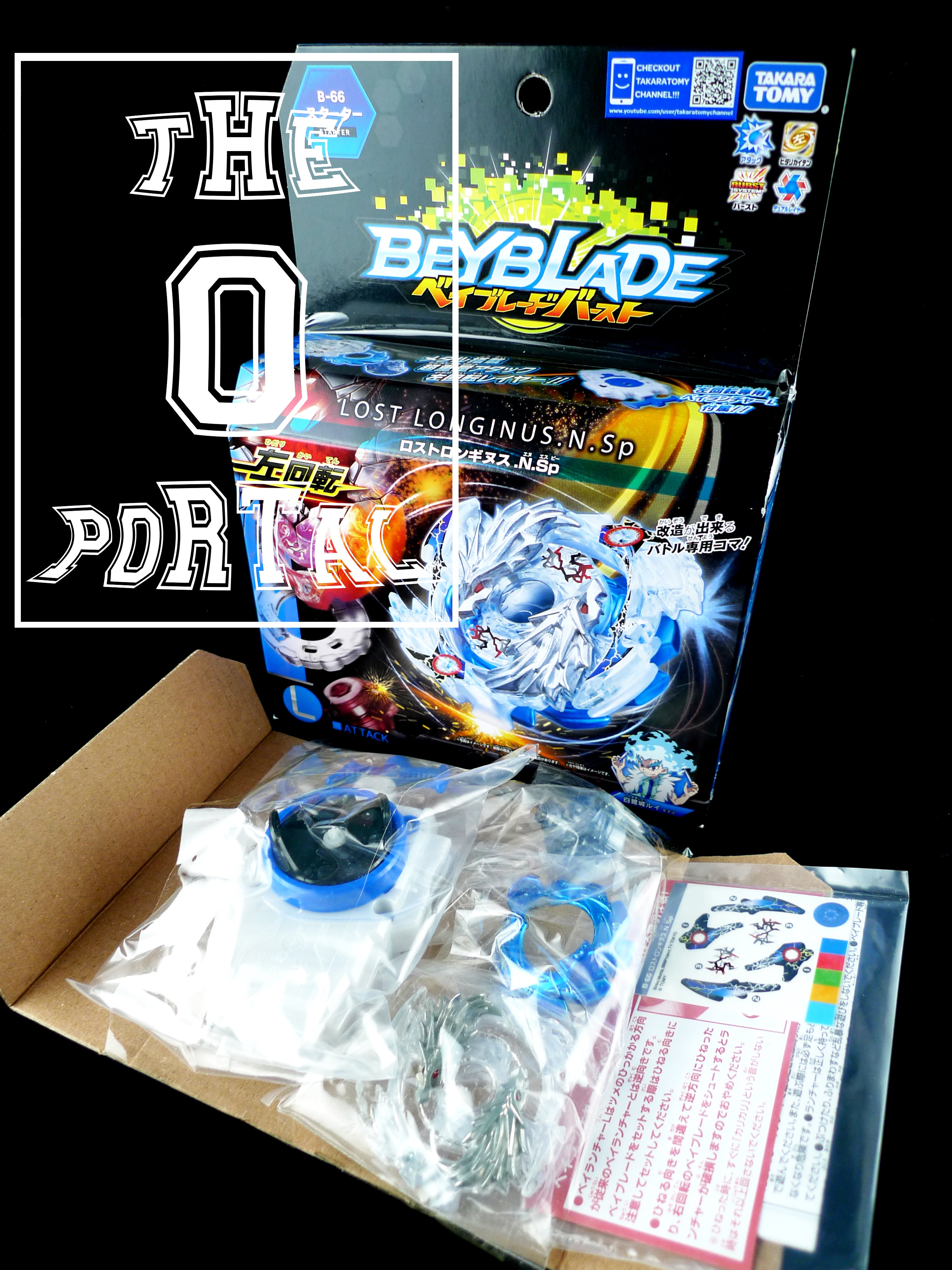 TAKARA TOMY Beyblade BURST B66 Lost Longinus Nine Spiral