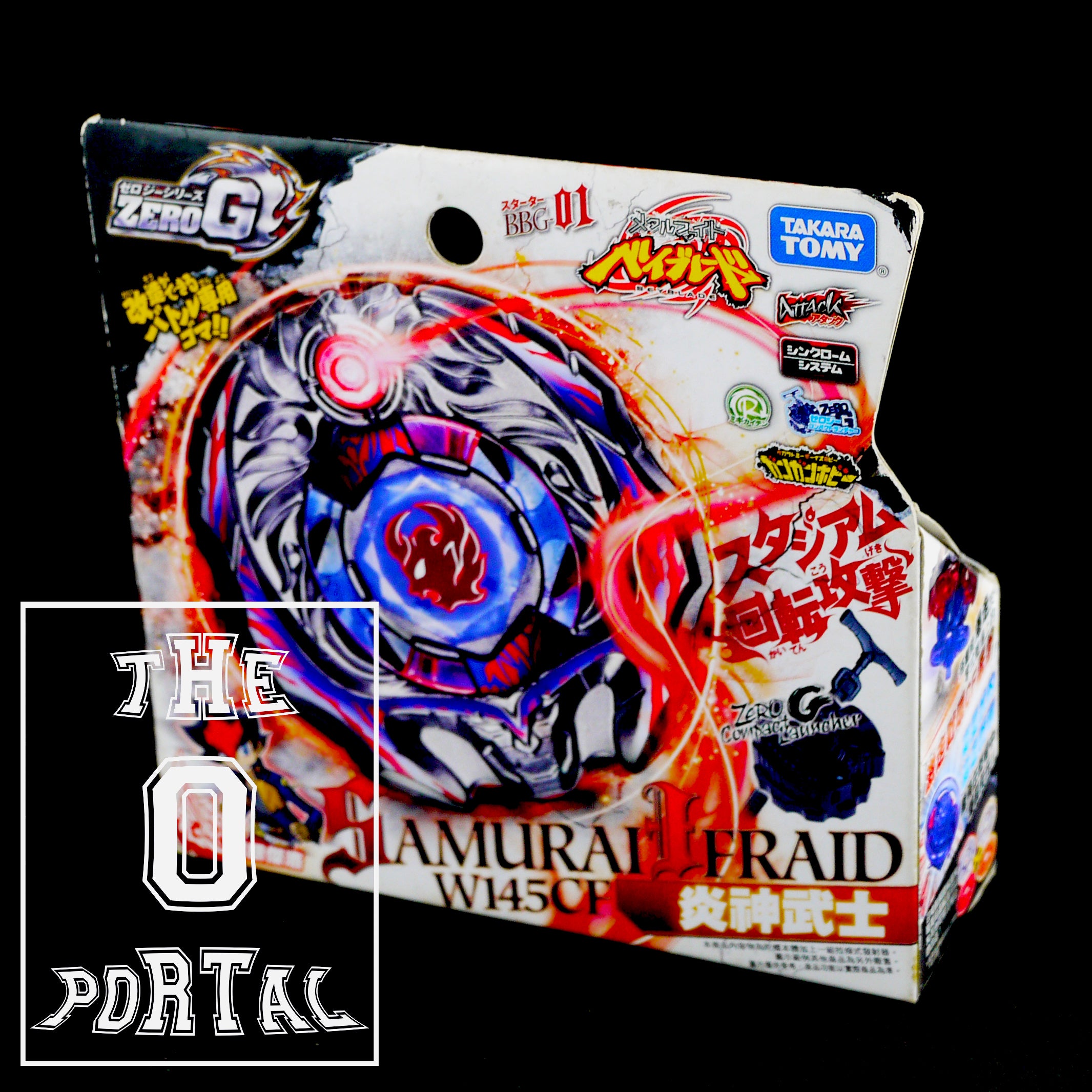 TAKARA TOMY Beyblade Zero-G BBG01 Samurai Ifraid W145CS Starter