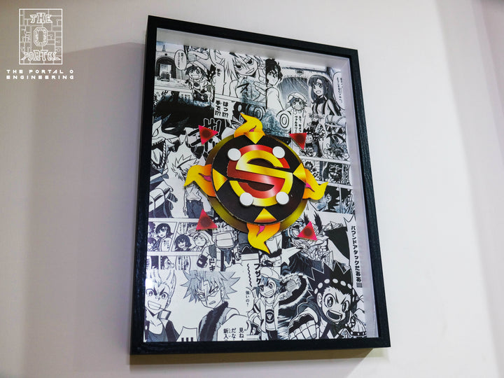 Beyblade Burst God BC Sol Spirit Large Shadow Box