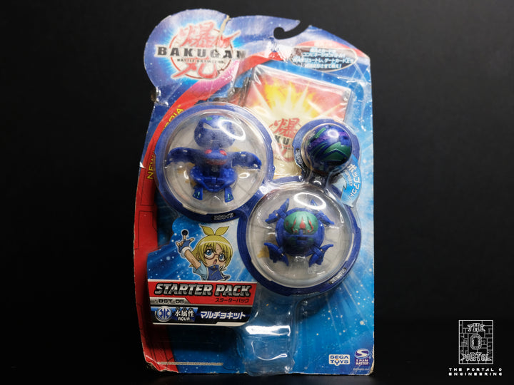 SEGA Bakugan BST-05 Marucho Kit All Aquos Starter Pack