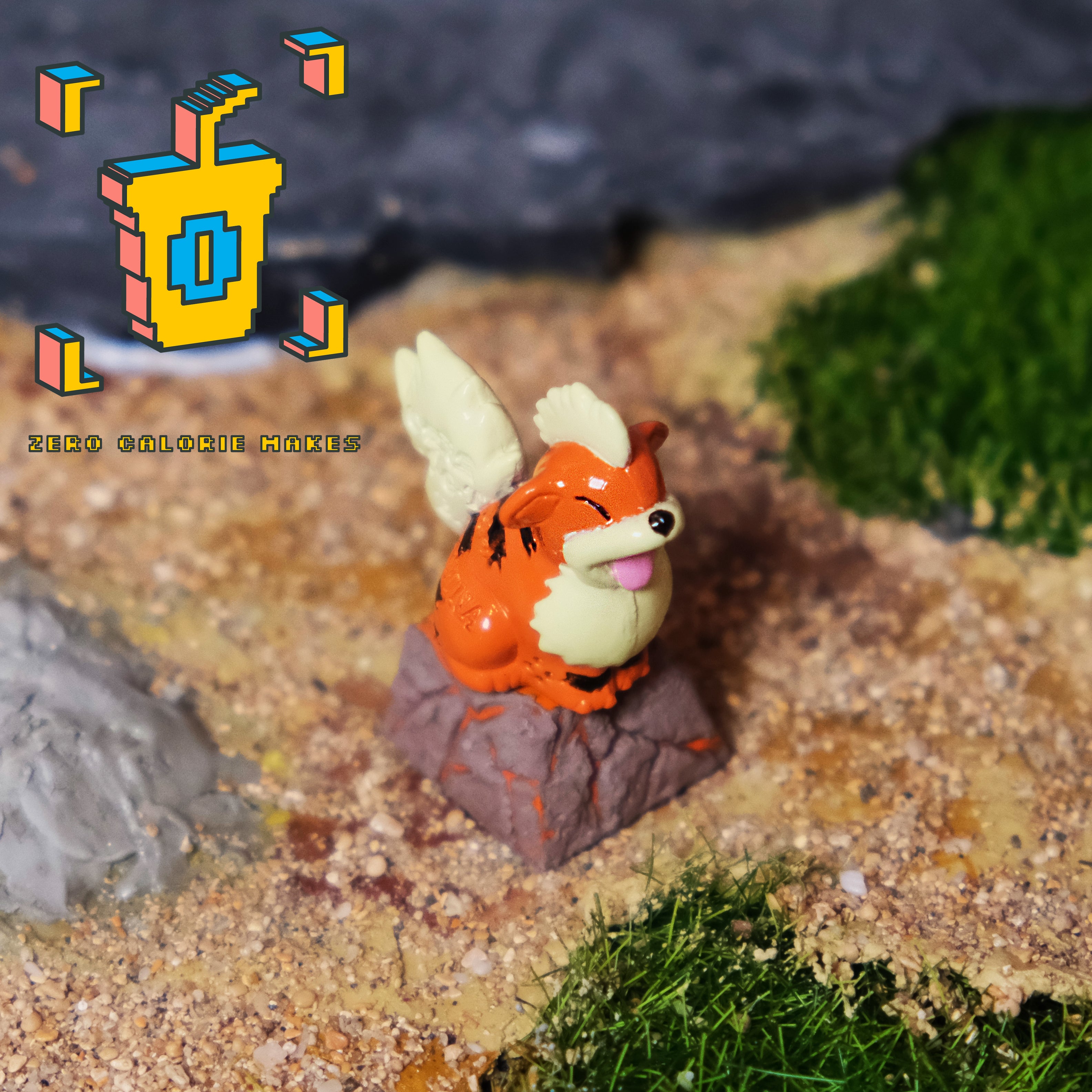 Pokemon Vintage Terrain Magnetic KeyCap