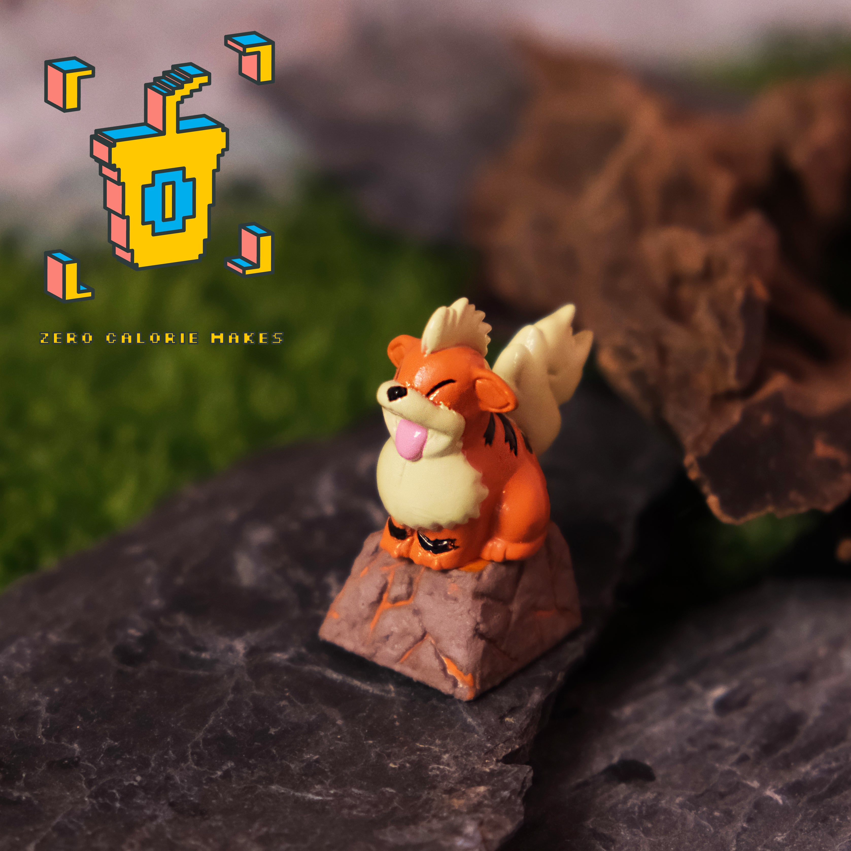 Pokemon Vintage Terrain Magnetic KeyCap