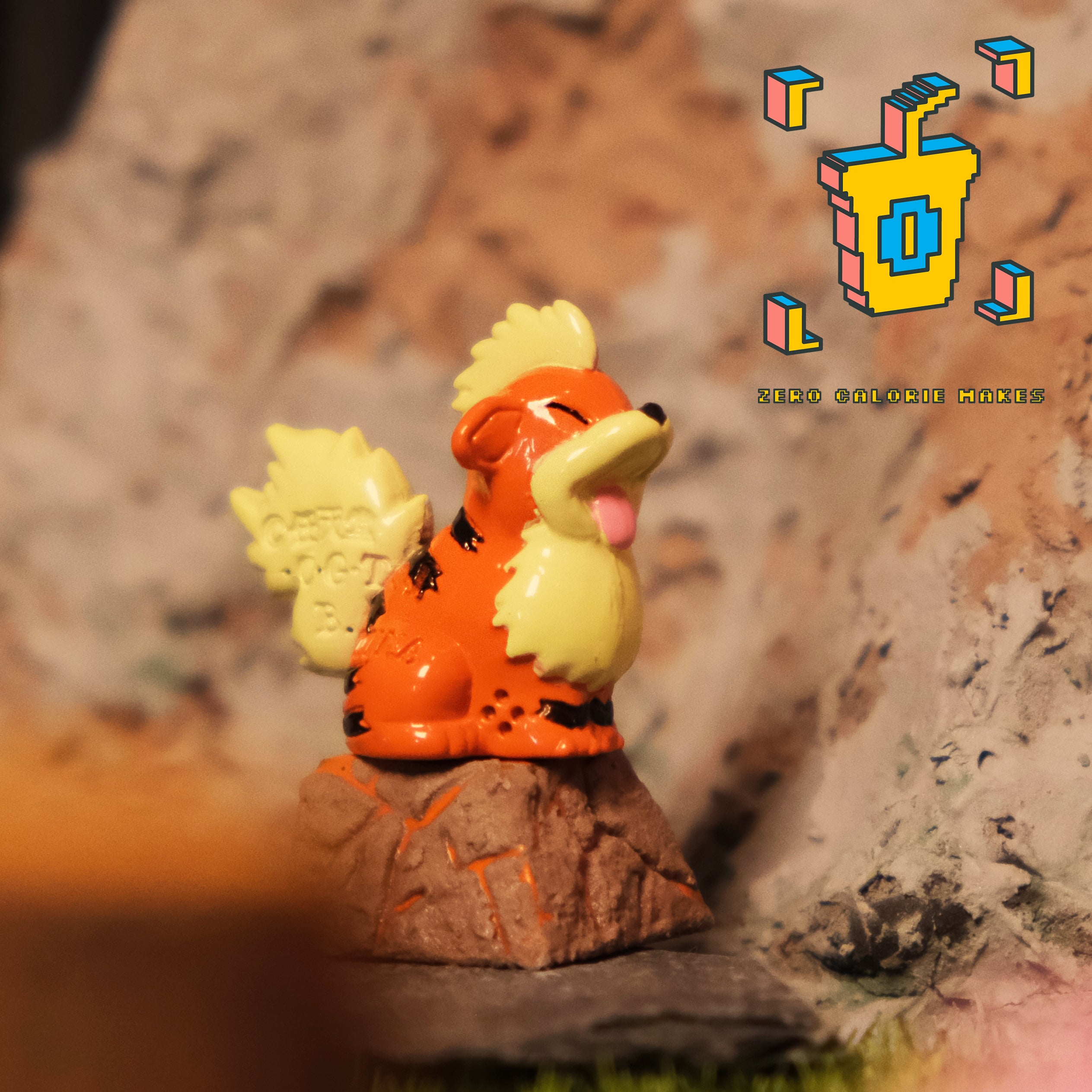 Pokemon Vintage Terrain Magnetic KeyCap