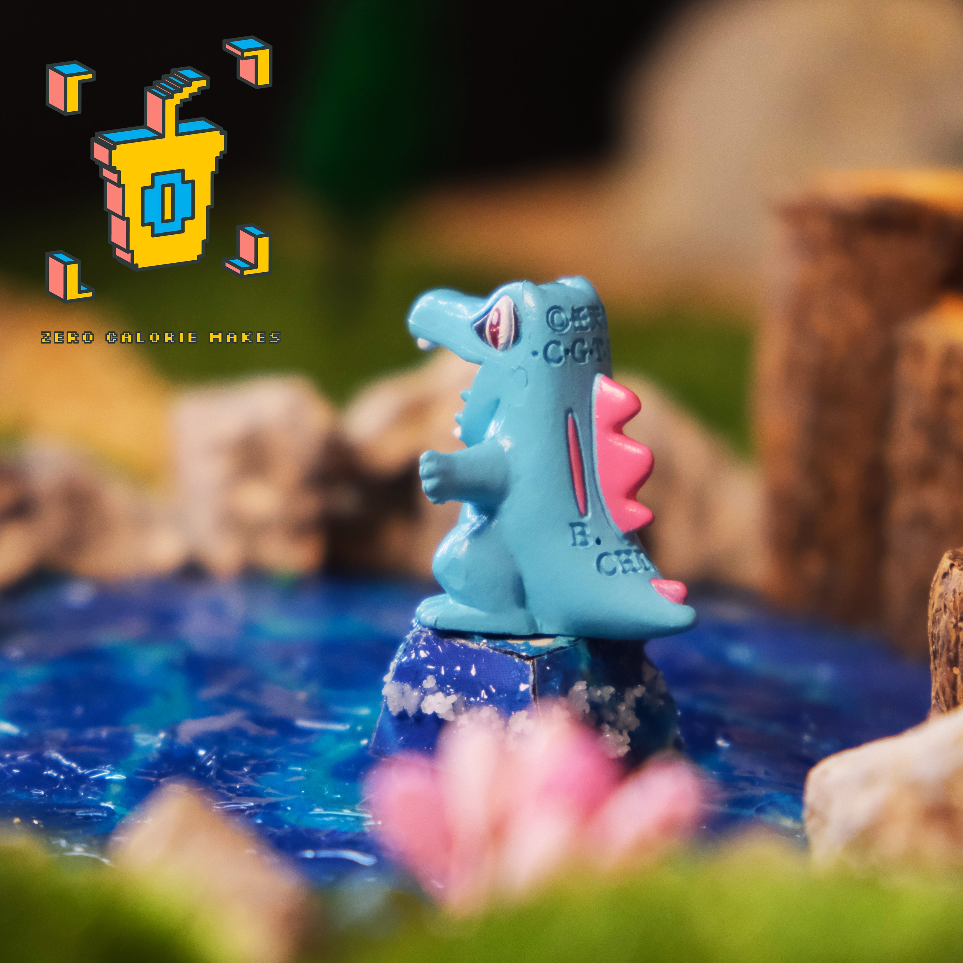 Pokemon Vintage Terrain Magnetic KeyCap