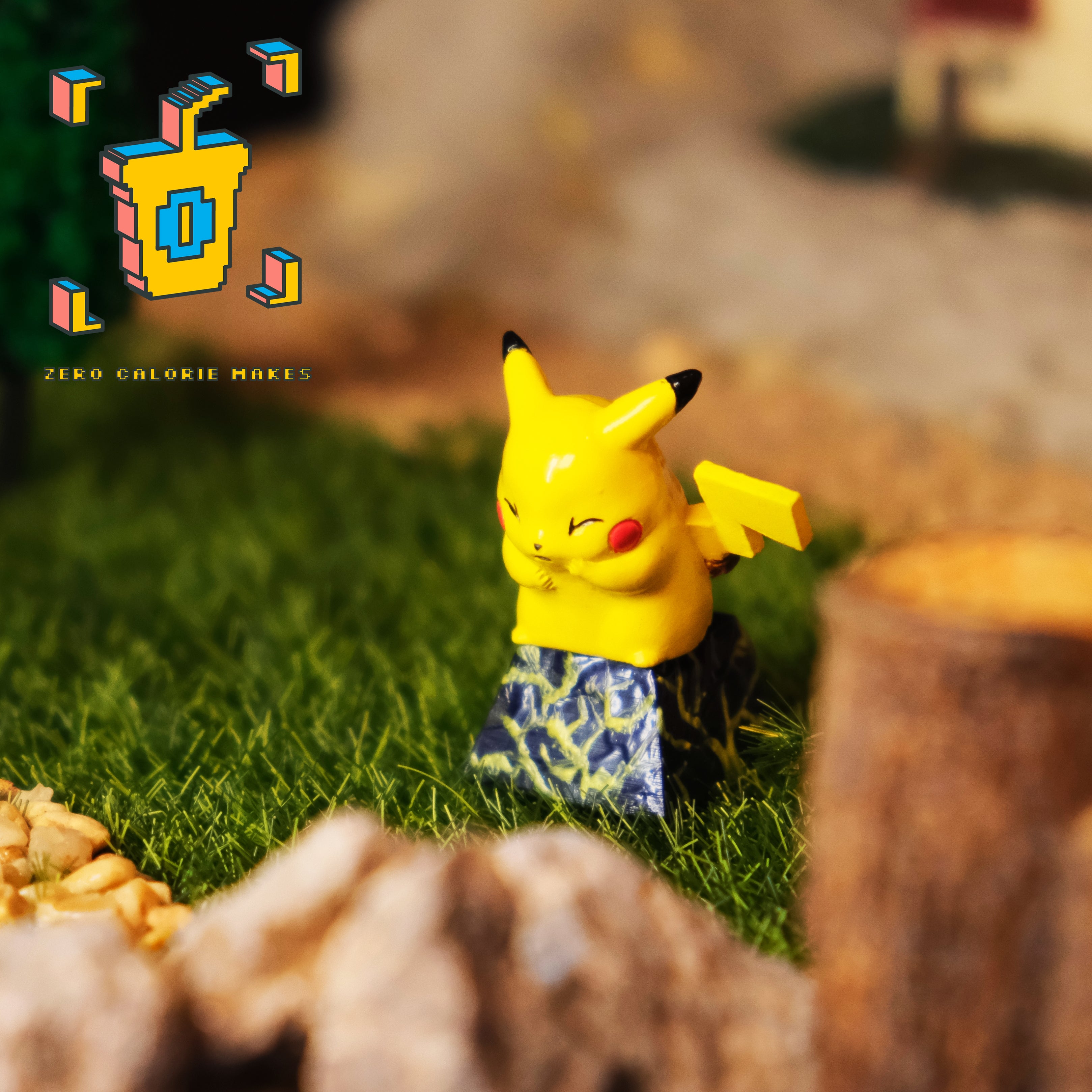 Pokemon Vintage Terrain Magnetic KeyCap