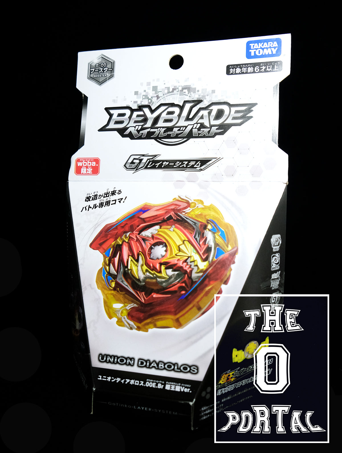 TAKARA TOMY Beyblade BURST B-00 Union Diabolos 00 Expand Bearing