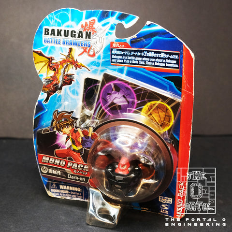 SEGA Bakugan Ravenoid Black Darkus Battle Brawlers Mono Pack