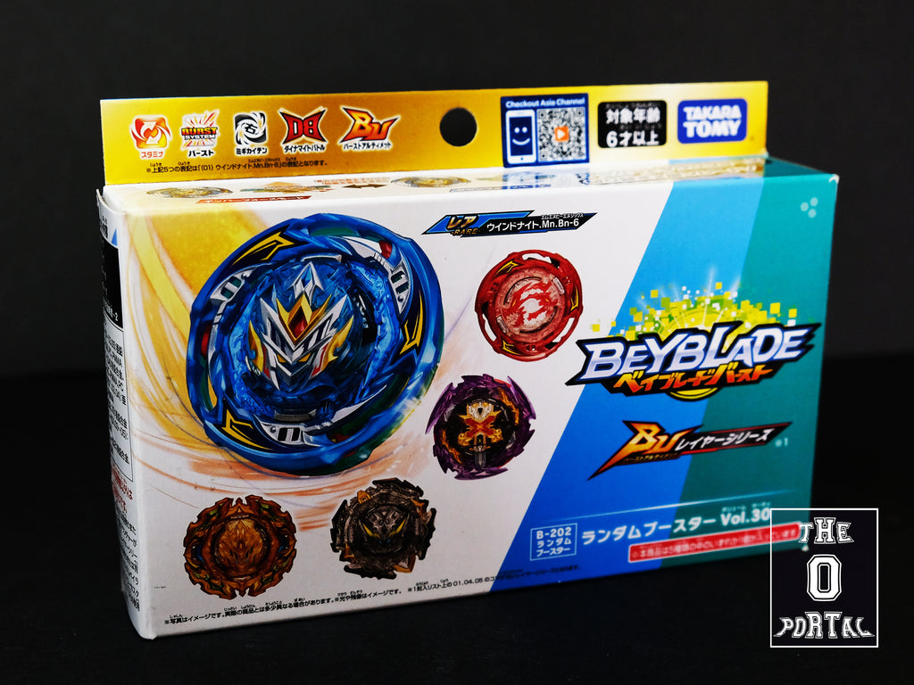 Takara Tomy Beyblade Burst Booster B-202 Vol. 30 – Sobre Aleatorio Con 1 De 5 Tipos, Tamaño Compacto Takara Tomy Beyblade Burst Booster B-202 Vol. 30 – Sobre Aleatorio Con 1 De 5 Tipos, Tamaño Compacto
