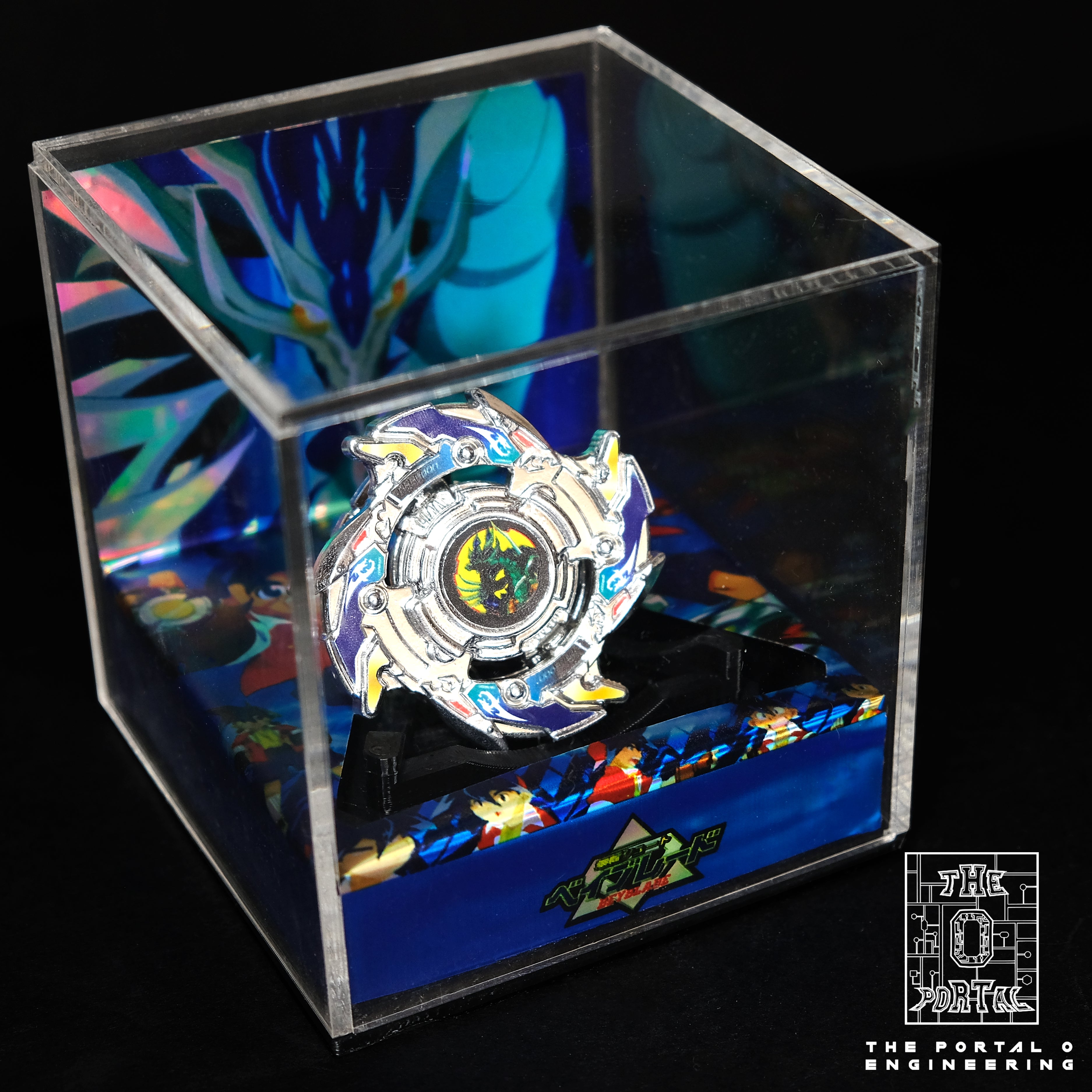 Metal Plated Dragoon V2 - Legacy Diorama Display Holographic Edition