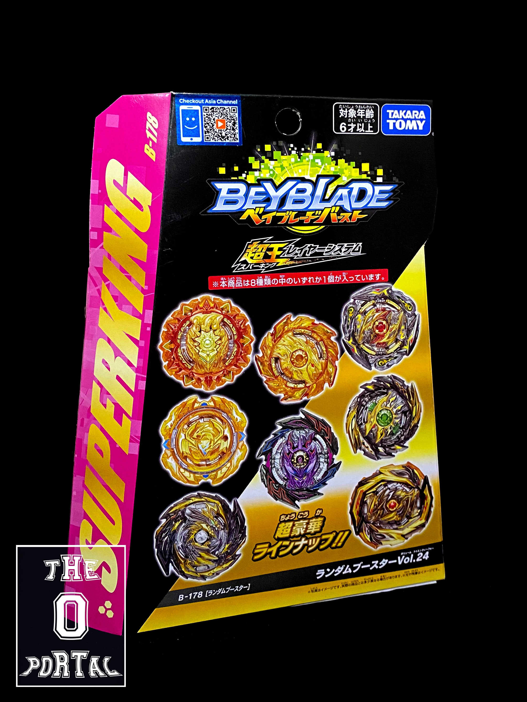 TAKARA TOMY Beyblade BURST SuperKing B-178 Random Booster Vo.24