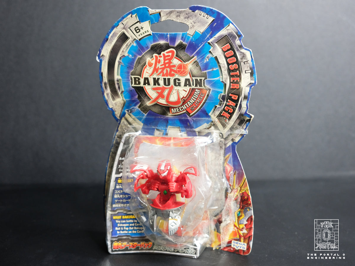 SEGA Bakugan Pyrus Titanium Dragonoid Mechtanium Surge Booster Pack