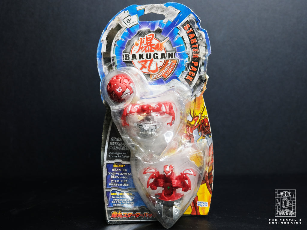 SEGA Bakugan BakuTrinity Titanium Dragonoid Mechtanium Surge Starter Pack
